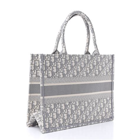 dior mini tote grey|christian dior tote bag small.